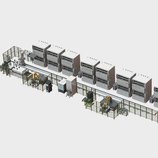 Conventional high vacuum automatic drying system