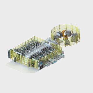Automatic intelligent battery sorting machine